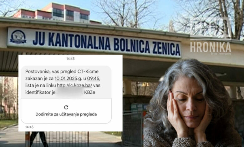 Pacijentica treba na slikanje CT-a kičme: Doktori joj rekli da dođe 2025. godine