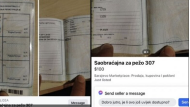 A NIGDJE AUTA: Sarajlija na Facebooku prodaje saobraćajnu dozvolu za 150 KM