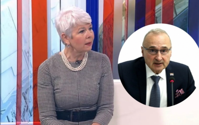 KOSOR OČITALA LEKCIJU GRLIĆ RADMANU- “Hrvatski ministar rekao da je hrvatsko more ‘i njemačko’, to je povreda Ustava!” KOSOR OČITALA LEKCIJU GRLIĆ RADMANU