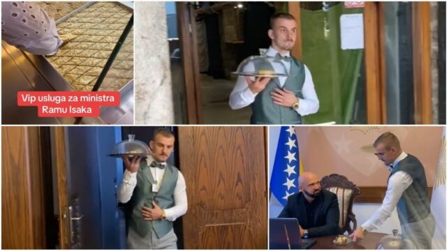 VIP usluga za Ramu Isaka- “Konobar mu pješke nosio baklavu od Baščaršije do kabineta” VIP usluga za Ramu Isaka- “Konobar mu pješke nosio baklavu od Baščaršije do kabineta”