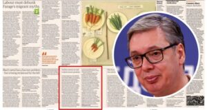 UGLEDNI BRITANSKI LIST PONIZIO VUČIĆA: Njegov odgovor objavili u rubrici “Pisma čitatelja”