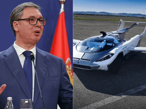 Niko kao Vučić: Najavio leteće automobile u Srbiji od 1. decembra naredne godine Vučić najavio leteće automobile u Srbiji od 1. decembra naredne godine