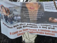 BH. GRAD BOJKOTUJE SEVERINU: Osvanuli plakati BH. GRAD BOJKOTUJE SEVERINU: Osvanuli plakati