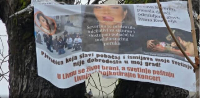 BH. GRAD BOJKOTUJE SEVERINU: Osvanuli plakati