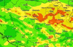 Širom BiH se očekuje novi talas padavina: Evo gdje će snijeg pasti i do 20 cm Širom BiH se očekuje novi talas padavina: Evo gdje će snijeg pasti i do 20 cm