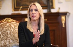 Burne reakcije iz Srbije nakon istupa Željke Cvijanović u Beogradu Burne reakcije iz Srbije nakon istupa Željke Cvijanović u Beogradu