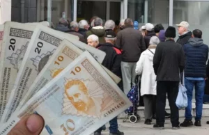 Objavljeno je kada stižu aprilske mirovine, najniža podijeljena u šest kategorija