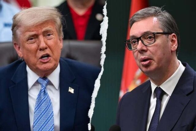 VUČIĆEVE RIJEČI ODJEKNULE U AMERICI: Trump ih iznenadno objavio na društvenoj mreži