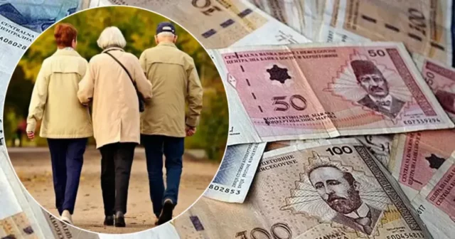 DOBRA VIJEST ZA PENZIONERE: Po 100 KM stiže uz mirovinu